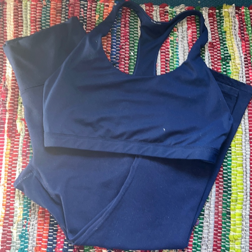 Navy Blue Fabletics Set